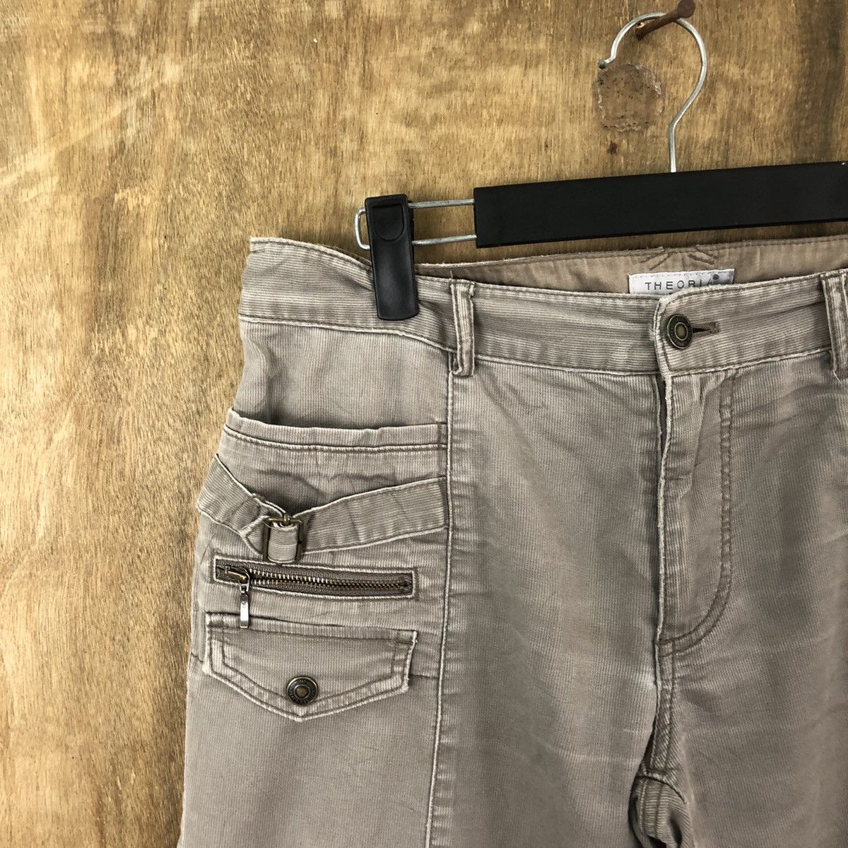 Japanese Brand DLL The Oria Brown multipocket cropped cargo pants #080 Size 30" / US 8 / IT 44 - 4 Thumbnail