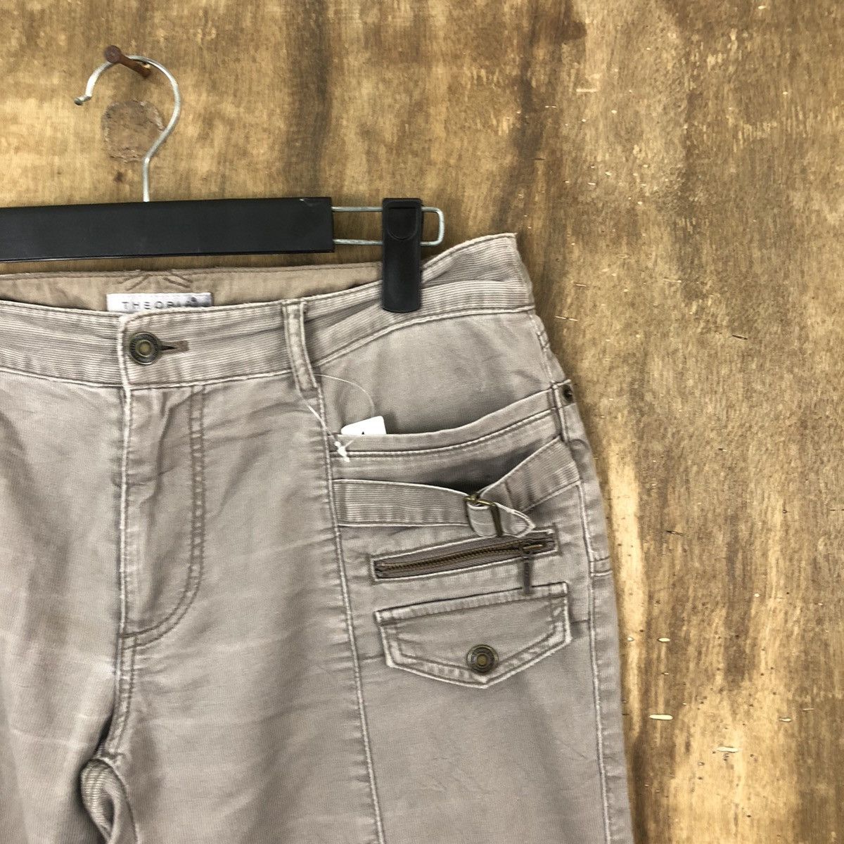 Japanese Brand DLL The Oria Brown multipocket cropped cargo pants #080 Size 30" / US 8 / IT 44 - 5 Thumbnail