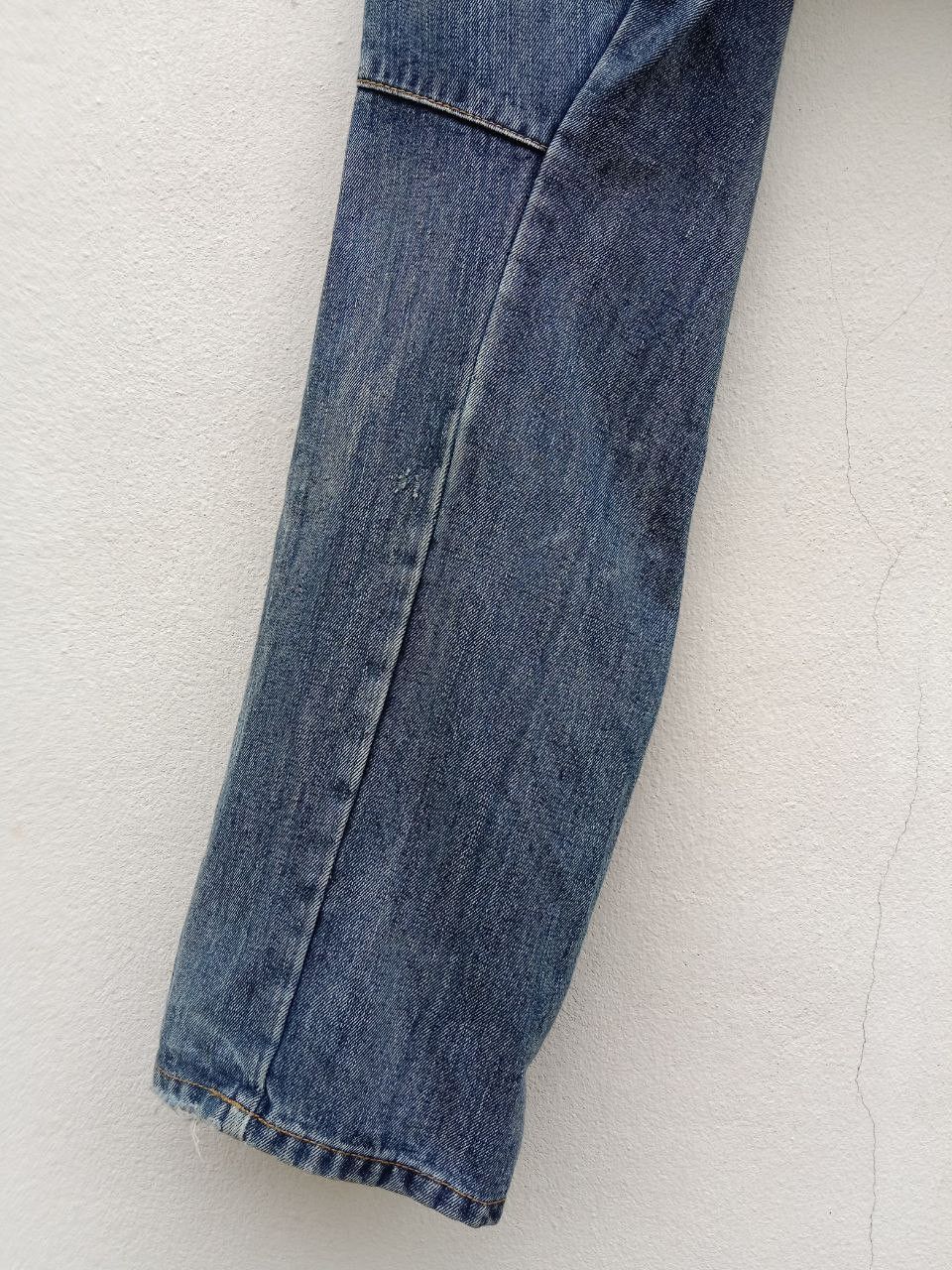 Japanese Brand Vintage Rare BreathMint Double Waist Twisted Jeans Size US 33 - 16 Thumbnail