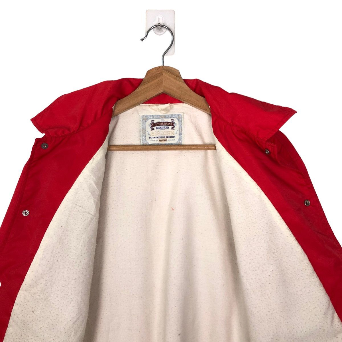 Japanese Brand VINTAGE BIG JOHN SURVIVAL COACH JACKET BIG LOGO DESIGN Size US M / EU 48-50 / 2 - 10 Thumbnail