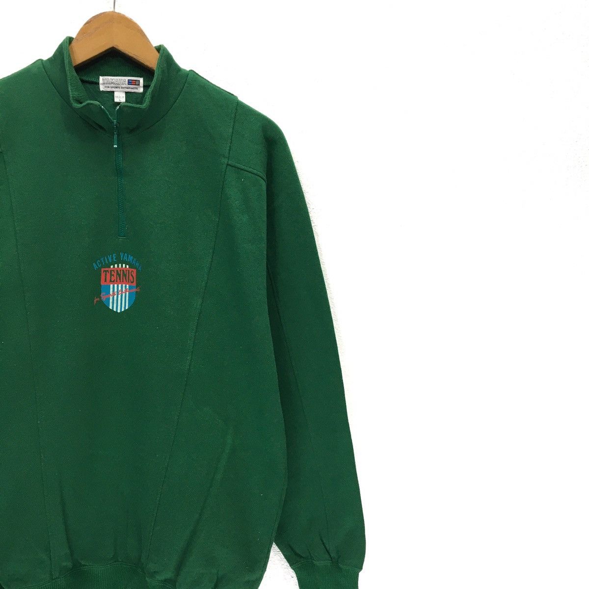 Japanese Brand × Sports Specialties × Yamaha YAMAHA TENNIS Half Zip Sweatshirt Size US M / EU 48-50 / 2 - 4 Thumbnail
