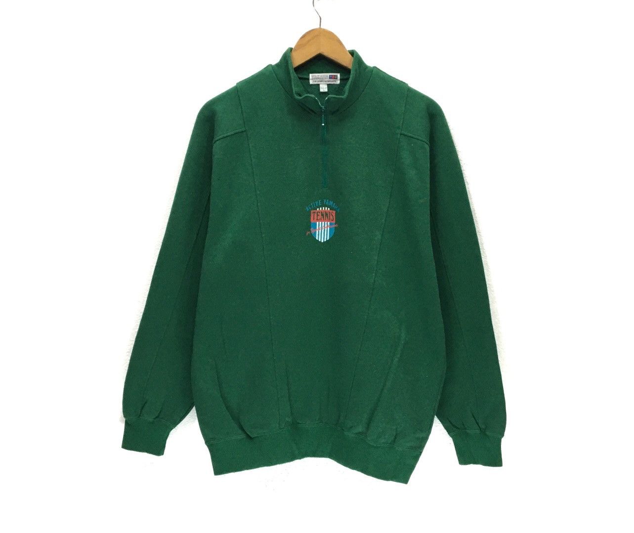 Japanese Brand × Sports Specialties × Yamaha YAMAHA TENNIS Half Zip Sweatshirt Size US M / EU 48-50 / 2 - 1 Thumbnail