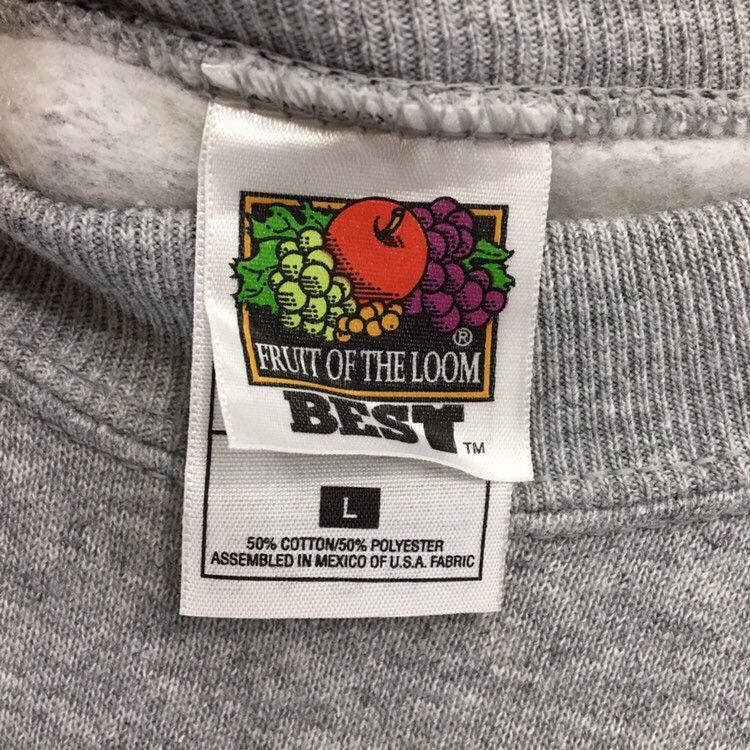 Fruit Of The Loom × Vintage Vintage Fruit Of The Loom New York Crewneck Sweatshirt Size US L / EU 52-54 / 3 - 10 Thumbnail