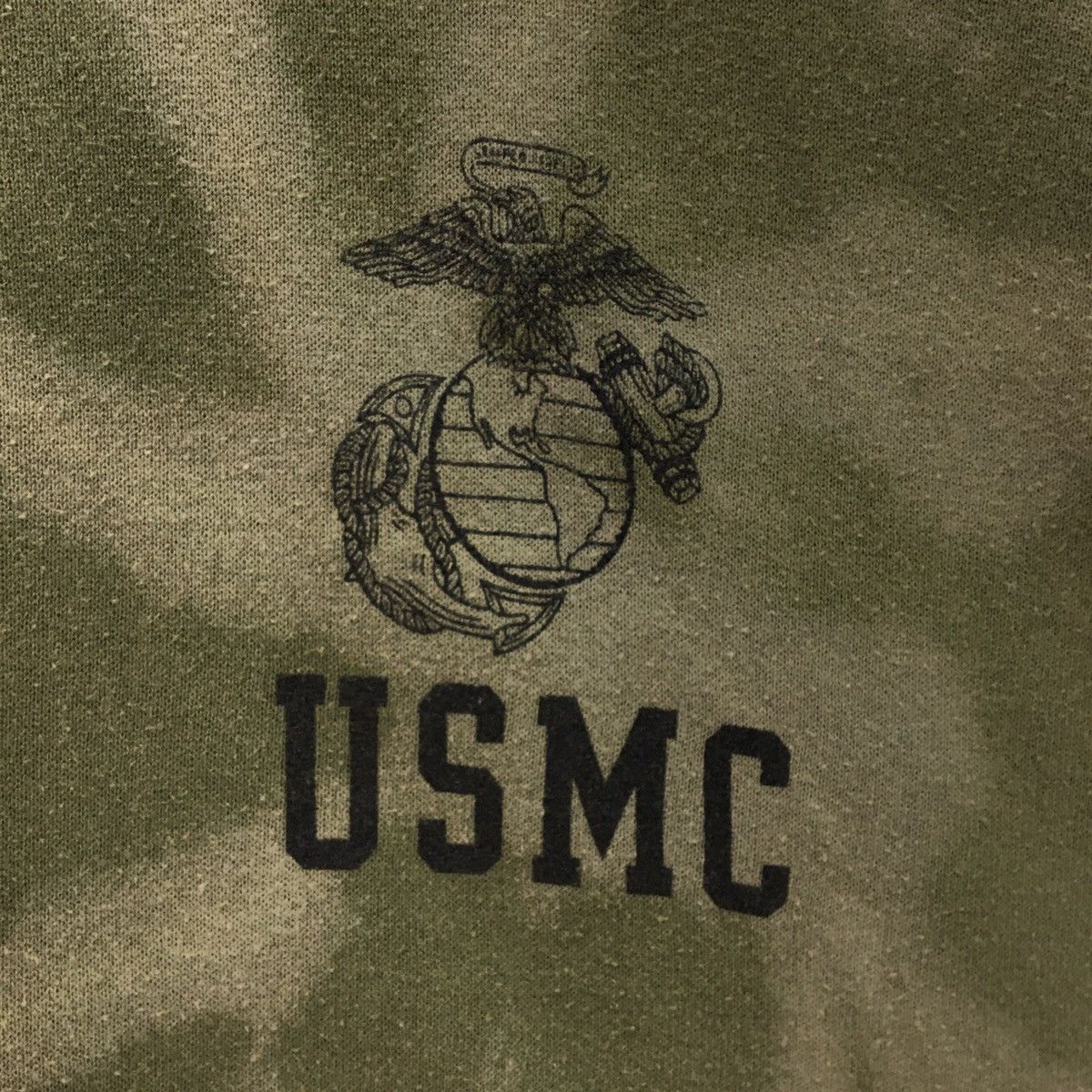 Vintage Vintage US MARINE CORPS Acid Wash Sweatshirt Size US L / EU 52-54 / 3 - 7 Thumbnail