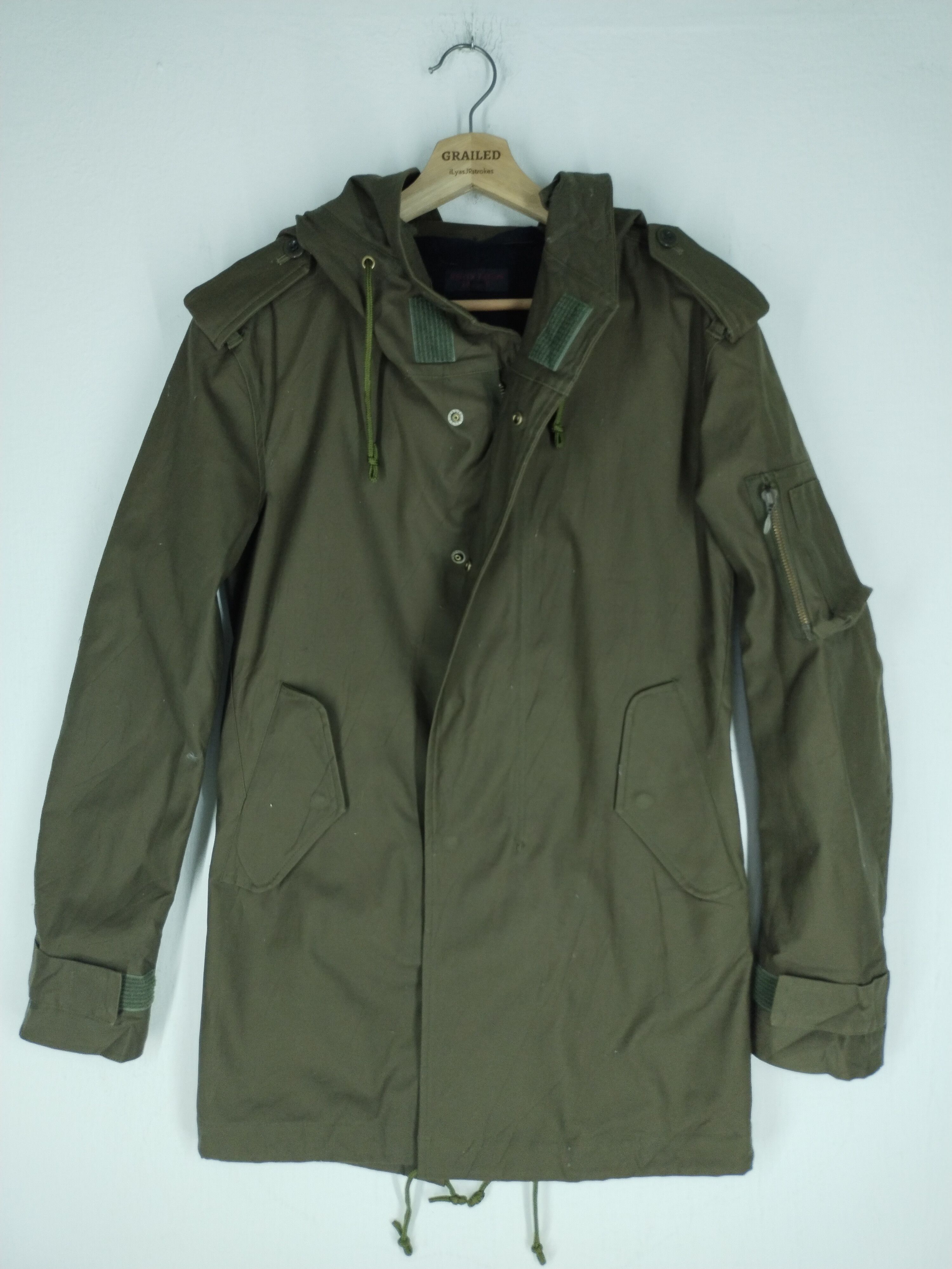 Buzz Rickson's × The Real McCoy's × Toyo Enterprises VINTAGE MILITARY HOODIE JACKET Size US M / EU 48-50 / 2 - 1 Thumbnail