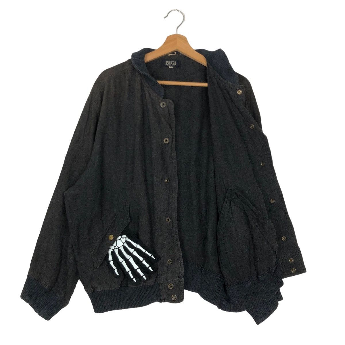 Japanese Brand BIGI AROUND THE WORLD BOMBER JACKET JAPAN ISSEY MIYKE DESIGN Size US L / EU 52-54 / 3 - 8 Thumbnail