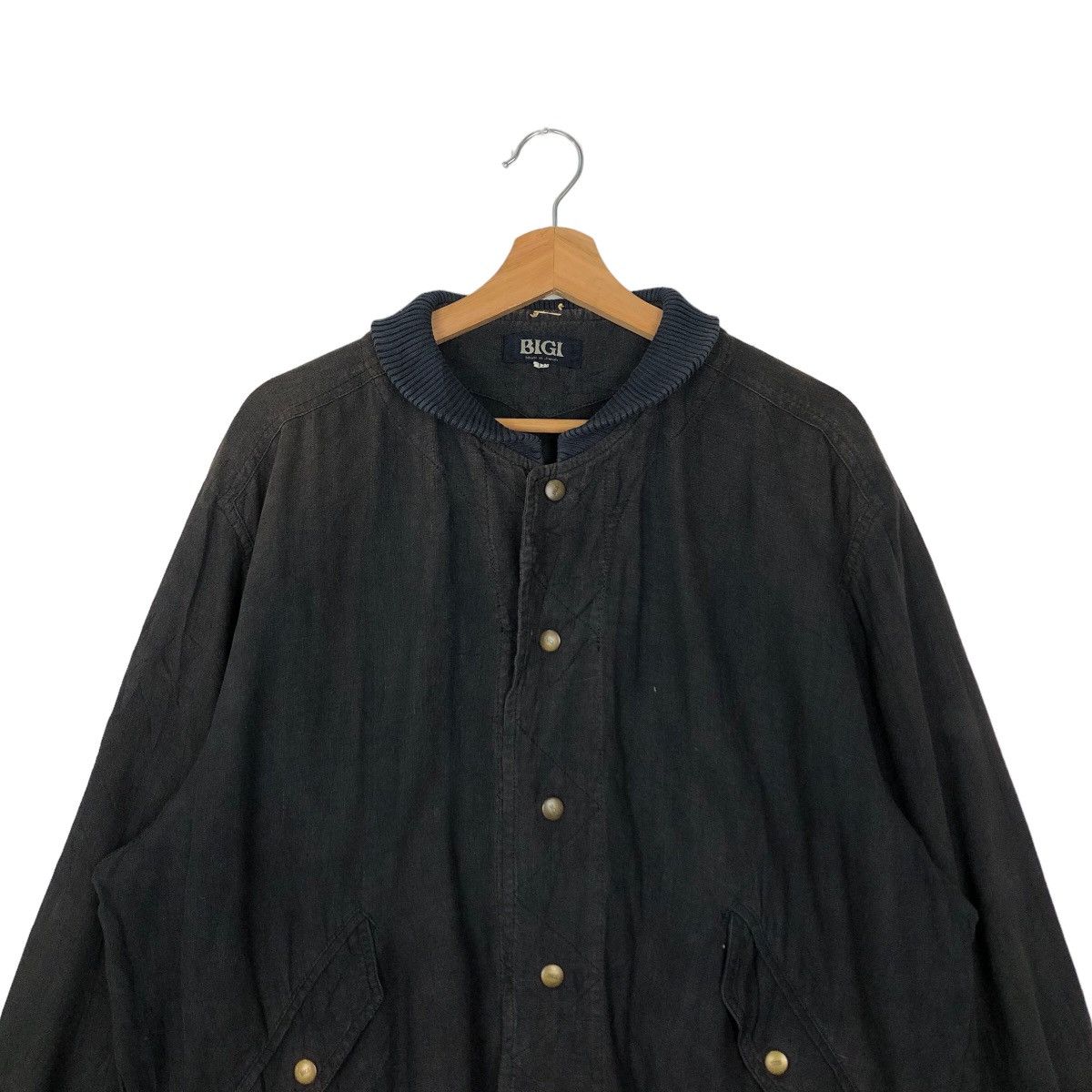 Japanese Brand BIGI AROUND THE WORLD BOMBER JACKET JAPAN ISSEY MIYKE DESIGN Size US L / EU 52-54 / 3 - 3 Thumbnail