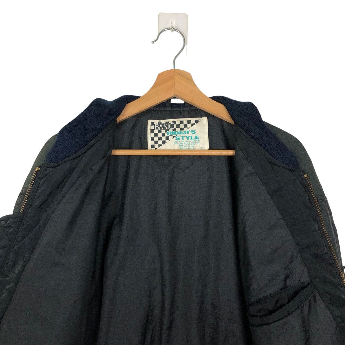 Japanese Brand VINTGE BOMBER JACKET RACING RIDER’S STYLE BIG LOGO Size US L / EU 52-54 / 3 - 10 Thumbnail