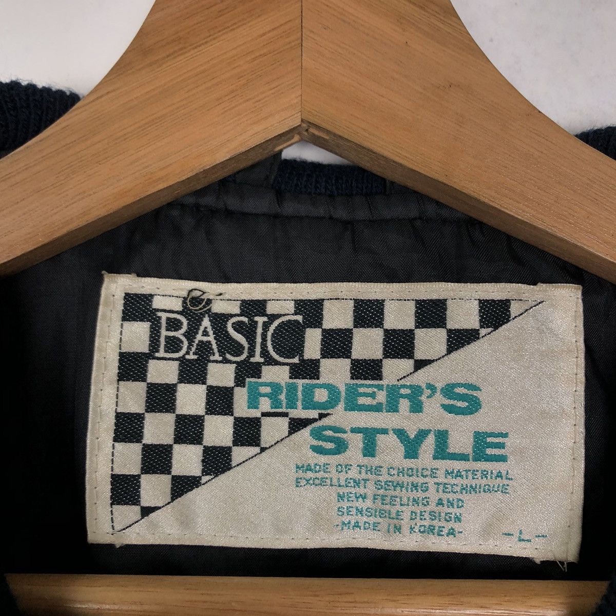 Japanese Brand VINTGE BOMBER JACKET RACING RIDER’S STYLE BIG LOGO Size US L / EU 52-54 / 3 - 13 Thumbnail