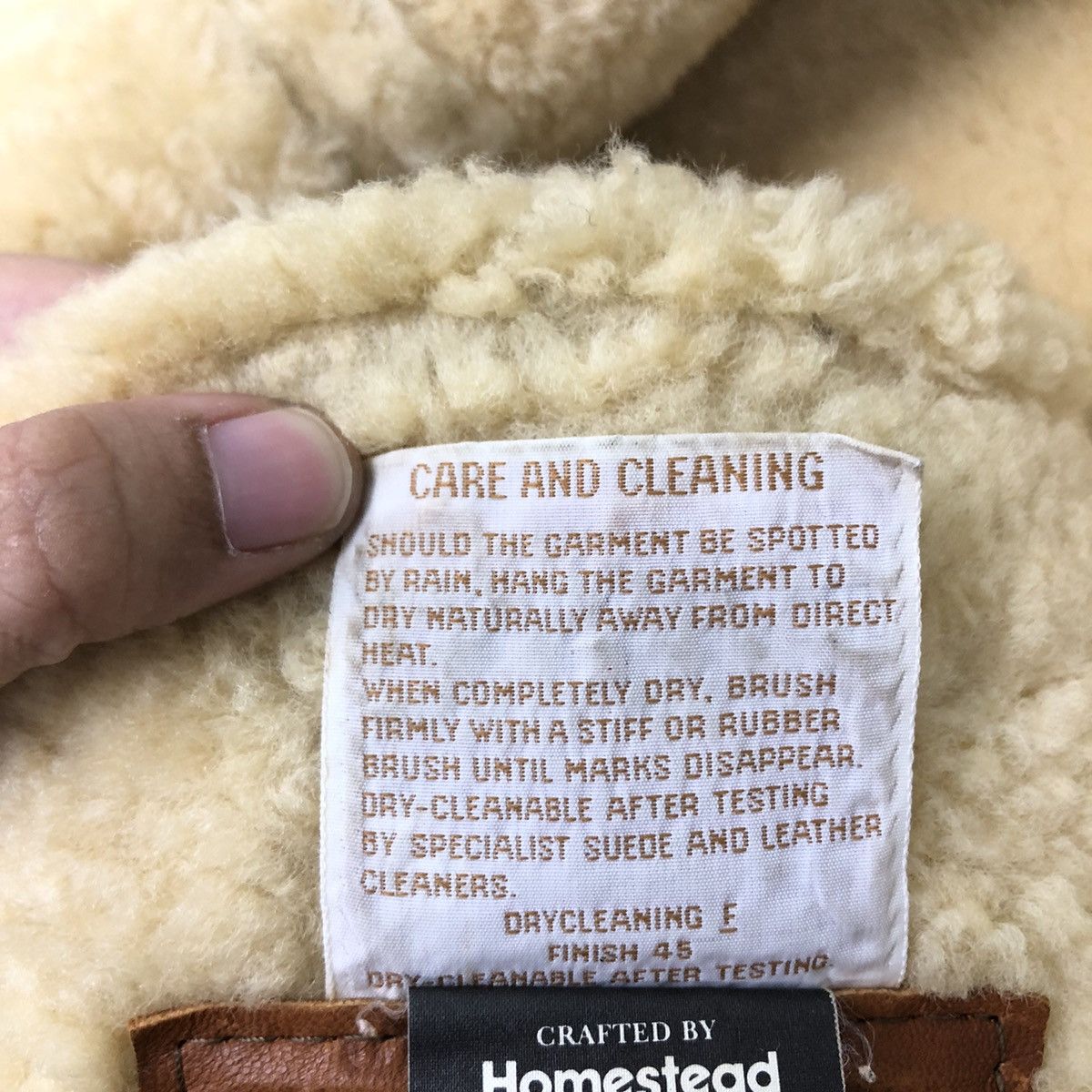 Genuine Leather VINTAGE B 3 VEST GENUINE LEATHER MINK FUR LINING GL BROWN Size US M / EU 48-50 / 2 - 13 Thumbnail
