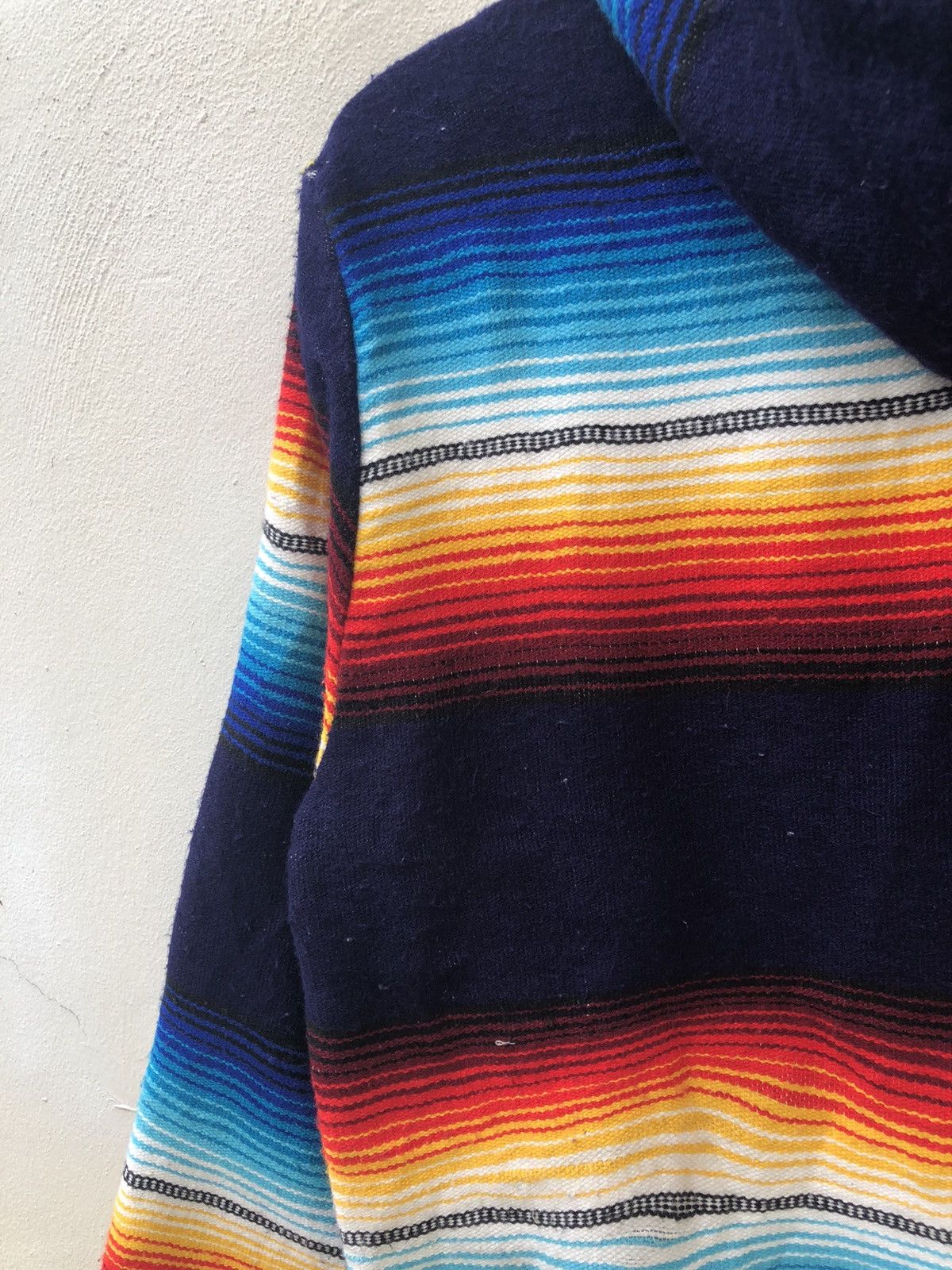 Vintage One’s Garment Japan Navajo Blanket Used Look Hoodie Sweater Size US M / EU 48-50 / 2 - 19 Thumbnail