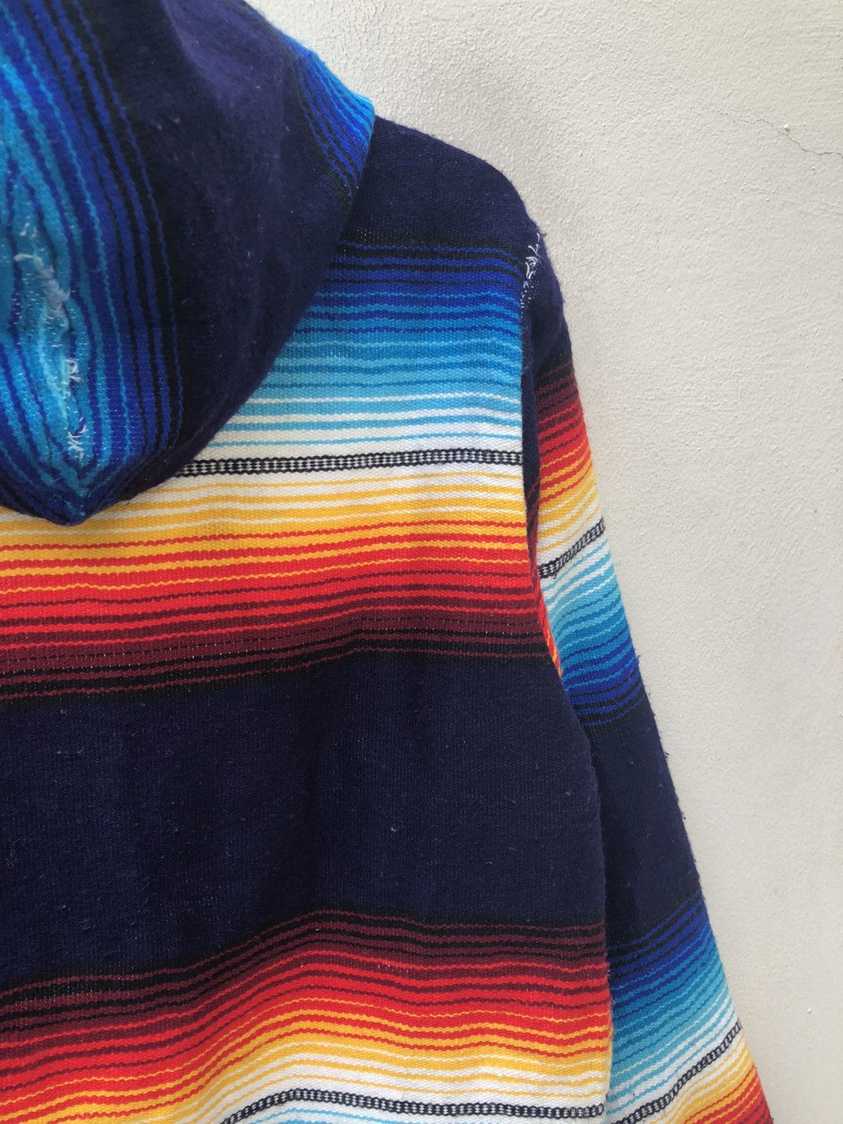 Vintage One’s Garment Japan Navajo Blanket Used Look Hoodie Sweater Size US M / EU 48-50 / 2 - 20 Thumbnail