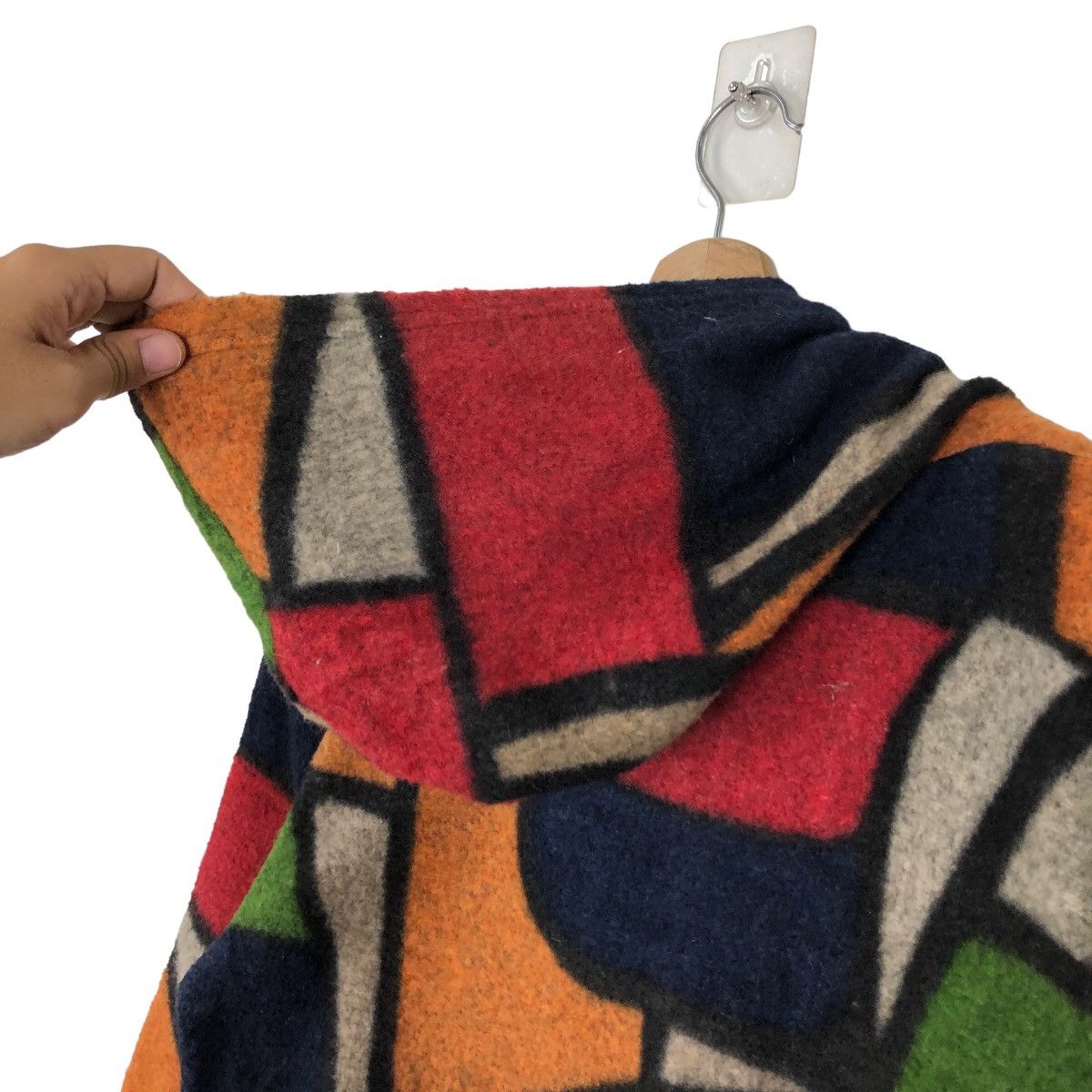 Japanese Brand RARE BLOCK MULTI COLOR JACKET INSPIRED ISSEY MIYAKE JAPAN Size US M / EU 48-50 / 2 - 8 Thumbnail
