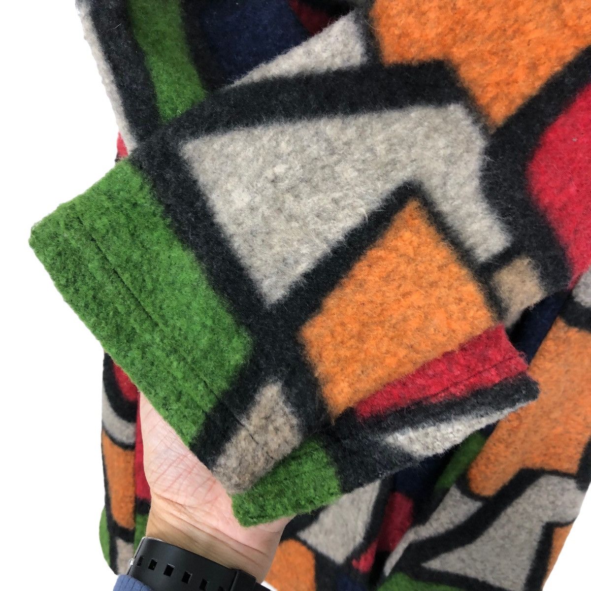 Japanese Brand RARE BLOCK MULTI COLOR JACKET INSPIRED ISSEY MIYAKE JAPAN Size US M / EU 48-50 / 2 - 11 Thumbnail