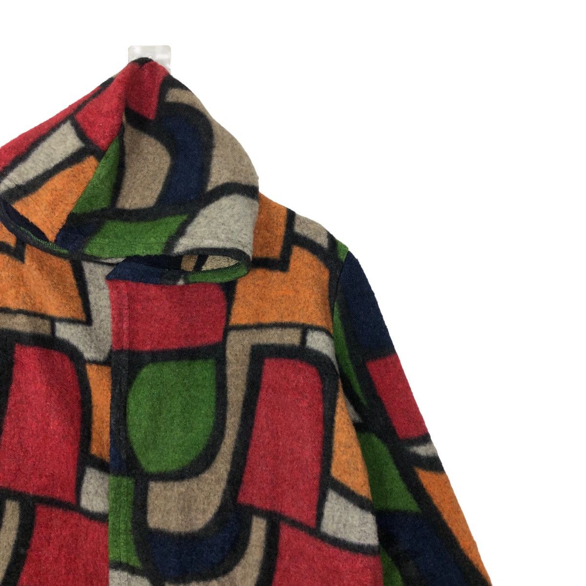Japanese Brand RARE BLOCK MULTI COLOR JACKET INSPIRED ISSEY MIYAKE JAPAN Size US M / EU 48-50 / 2 - 5 Thumbnail