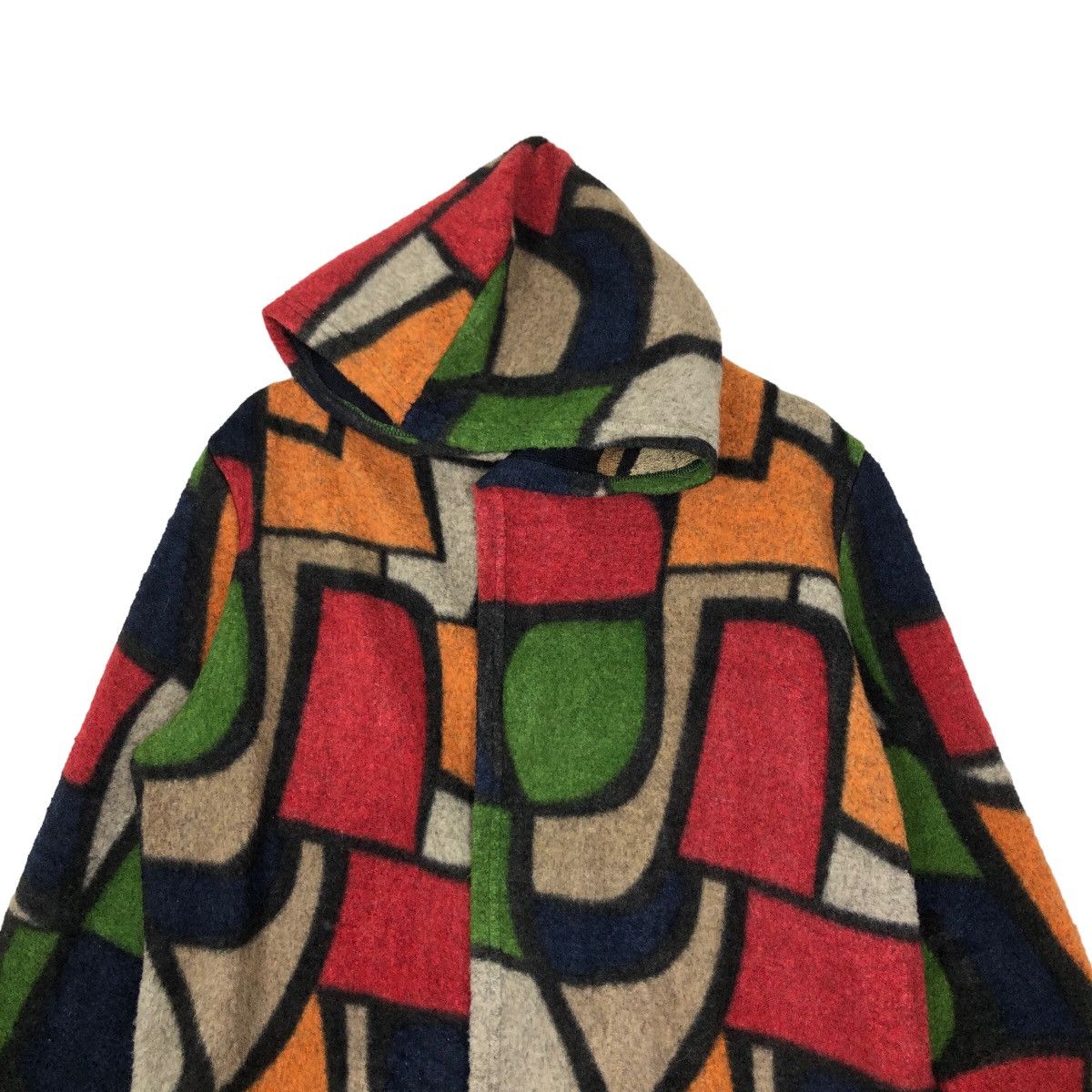 Japanese Brand RARE BLOCK MULTI COLOR JACKET INSPIRED ISSEY MIYAKE JAPAN Size US M / EU 48-50 / 2 - 2 Thumbnail