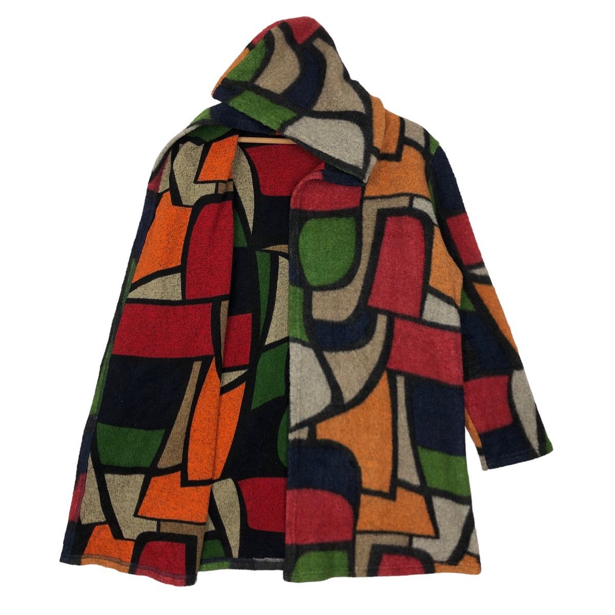 Japanese Brand RARE BLOCK MULTI COLOR JACKET INSPIRED ISSEY MIYAKE JAPAN Size US M / EU 48-50 / 2 - 9 Thumbnail