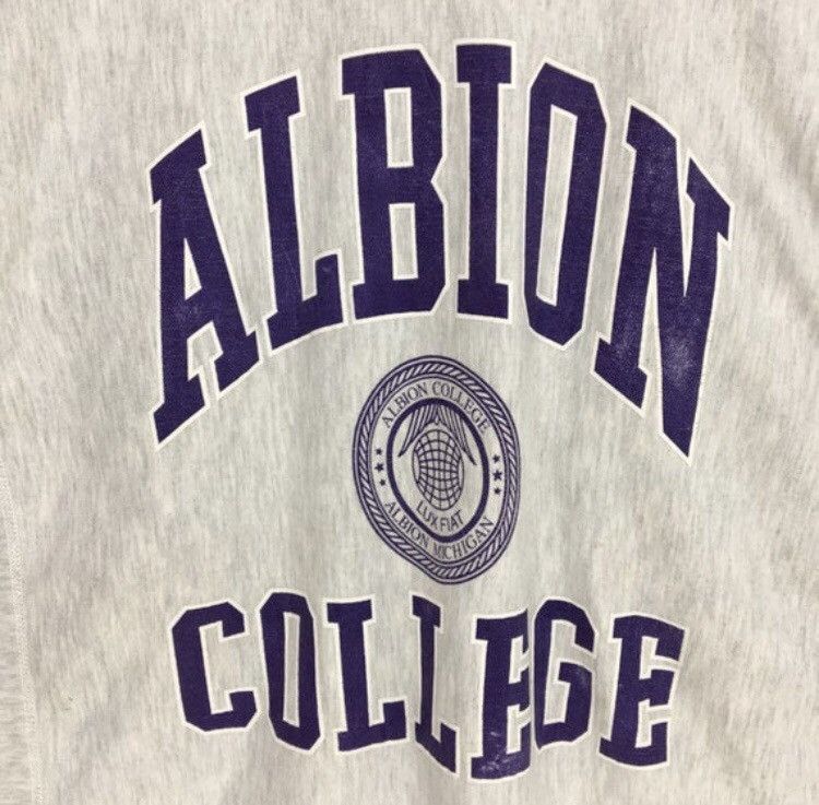 Other Vintage Albion College Crewneck Sweatshirt Size US L / EU 52-54 / 3 - 6 Thumbnail