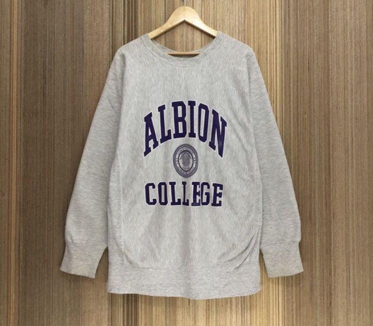 Other Vintage Albion College Crewneck Sweatshirt Size US L / EU 52-54 / 3 - 1 Thumbnail