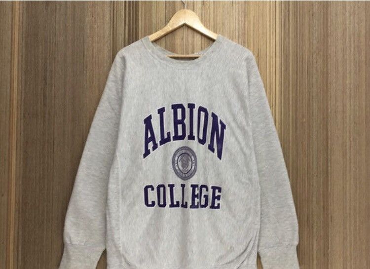 Other Vintage Albion College Crewneck Sweatshirt Size US L / EU 52-54 / 3 - 2 Thumbnail