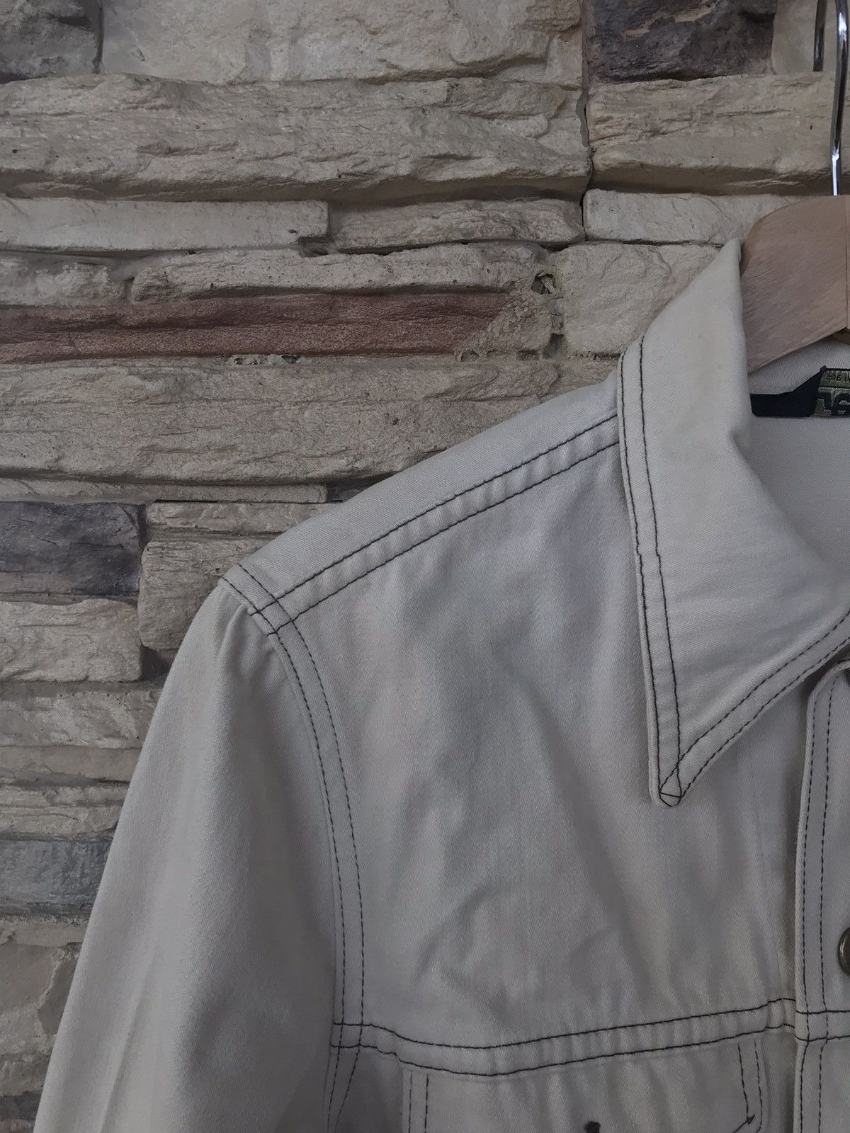 Lee Vintage Distressed Lee Denim Jacket Size US S / EU 44-46 / 1 - 4 Thumbnail