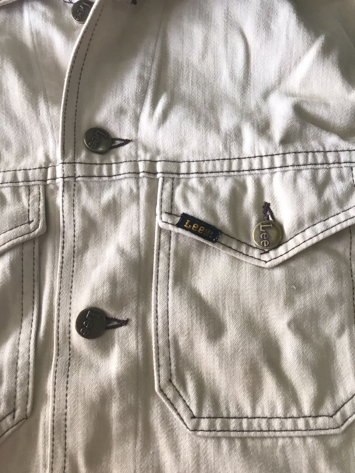 Lee Vintage Distressed Lee Denim Jacket Size US S / EU 44-46 / 1 - 10 Thumbnail
