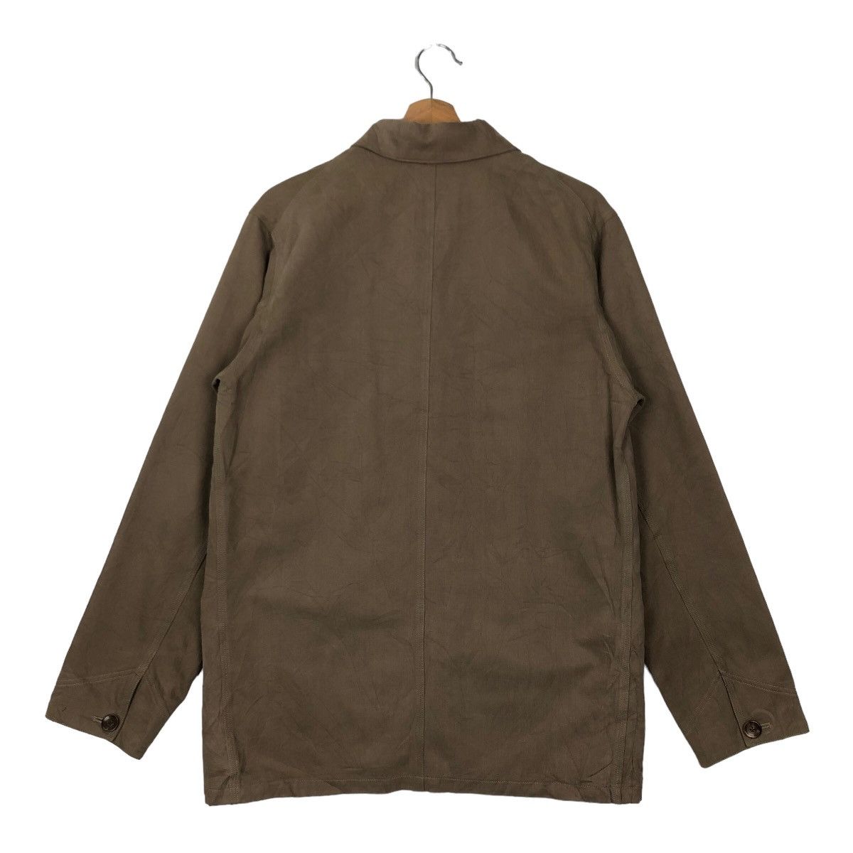 Japanese Brand VINTAGE CHORE WORK JACKET BLUE LABEL BY ISSEY MIYAKE JAPAN Size US M / EU 48-50 / 2 - 7 Thumbnail