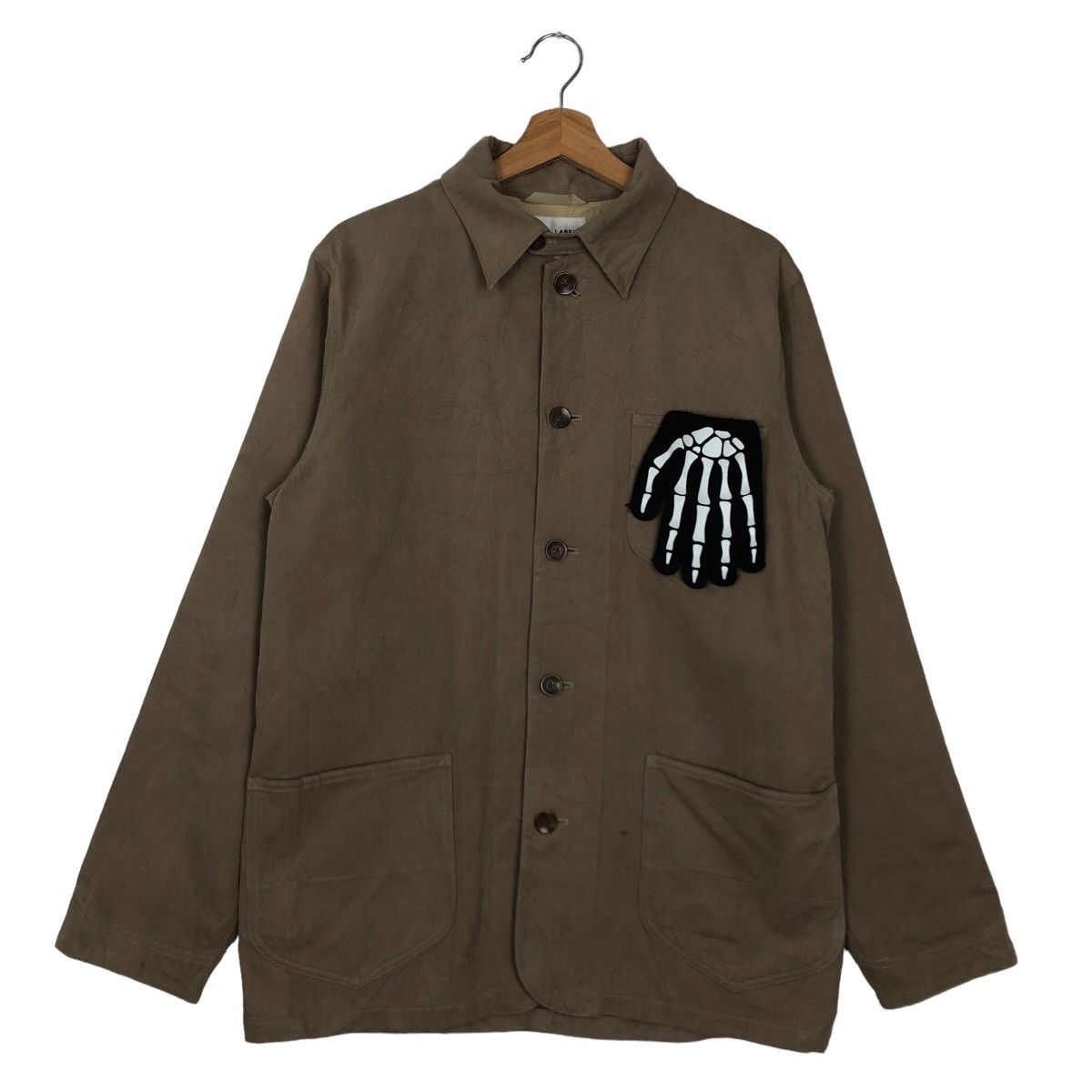 Japanese Brand VINTAGE CHORE WORK JACKET BLUE LABEL BY ISSEY MIYAKE JAPAN Size US M / EU 48-50 / 2 - 1 Thumbnail