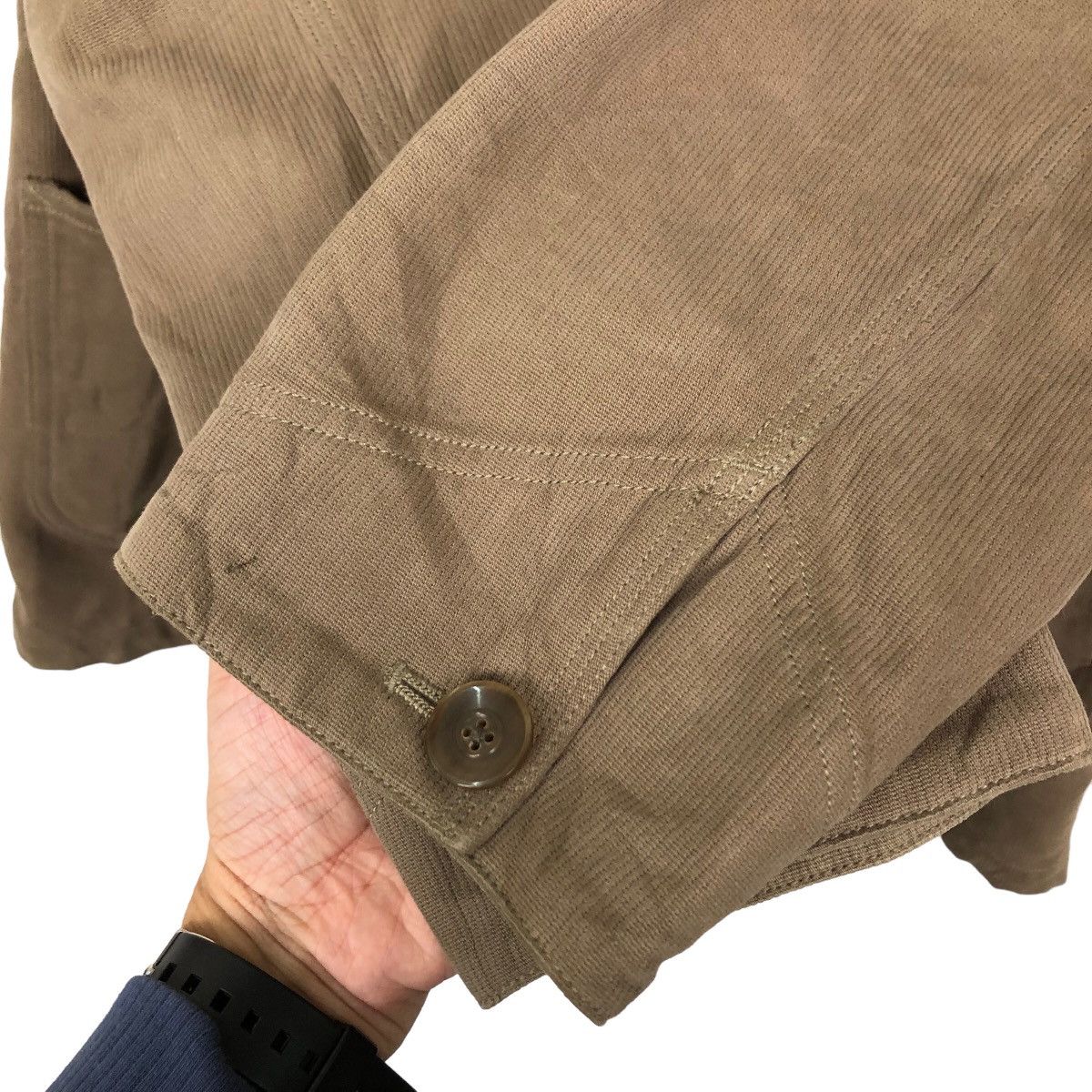 Japanese Brand VINTAGE CHORE WORK JACKET BLUE LABEL BY ISSEY MIYAKE JAPAN Size US M / EU 48-50 / 2 - 11 Thumbnail