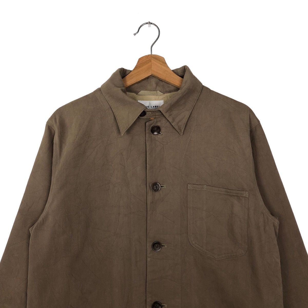 Japanese Brand VINTAGE CHORE WORK JACKET BLUE LABEL BY ISSEY MIYAKE JAPAN Size US M / EU 48-50 / 2 - 2 Thumbnail