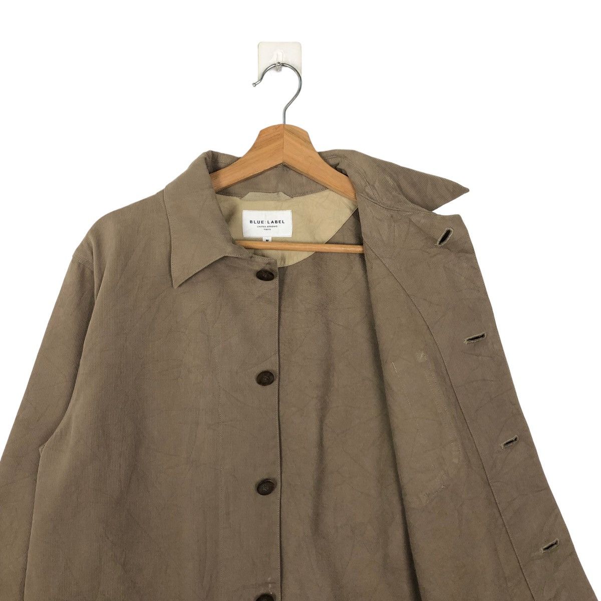 Japanese Brand VINTAGE CHORE WORK JACKET BLUE LABEL BY ISSEY MIYAKE JAPAN Size US M / EU 48-50 / 2 - 9 Thumbnail