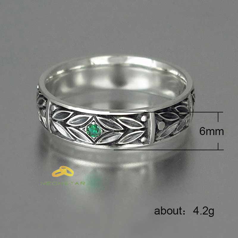 Vintage Zircon Stone Finger Rings Size ONE SIZE - 2 Thumbnail