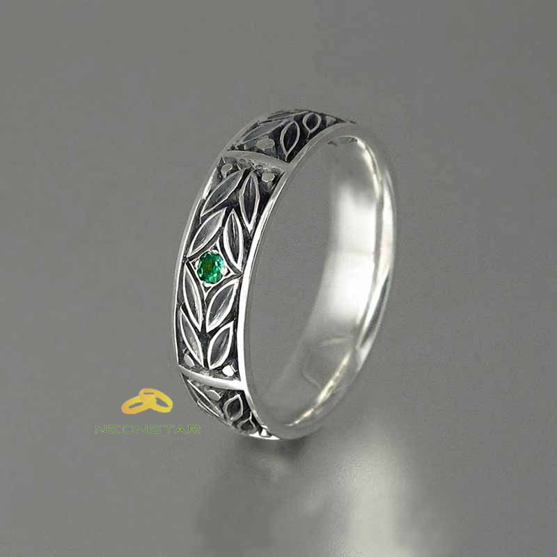 Vintage Zircon Stone Finger Rings Size ONE SIZE - 3 Thumbnail