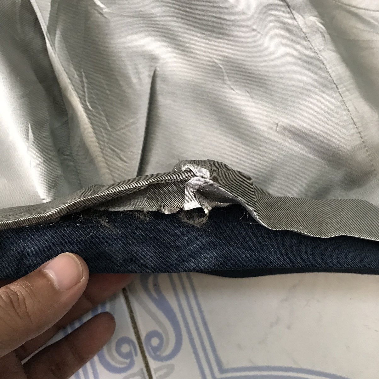 Salvatore Ferragamo Salvatore Ferragamo Wool & Nylon Jacket Coat Made in Italy Size S / US 4 / IT 40 - 12 Thumbnail