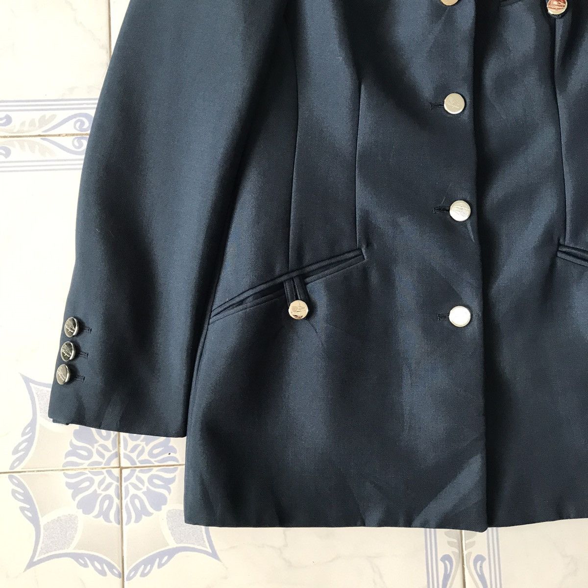 Salvatore Ferragamo Salvatore Ferragamo Wool & Nylon Jacket Coat Made in Italy Size S / US 4 / IT 40 - 3 Thumbnail