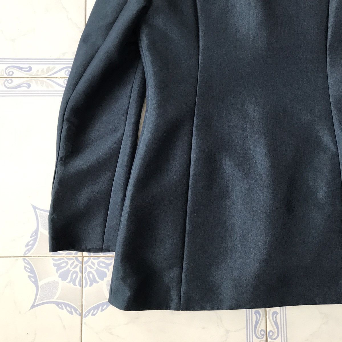 Salvatore Ferragamo Salvatore Ferragamo Wool & Nylon Jacket Coat Made in Italy Size S / US 4 / IT 40 - 8 Thumbnail