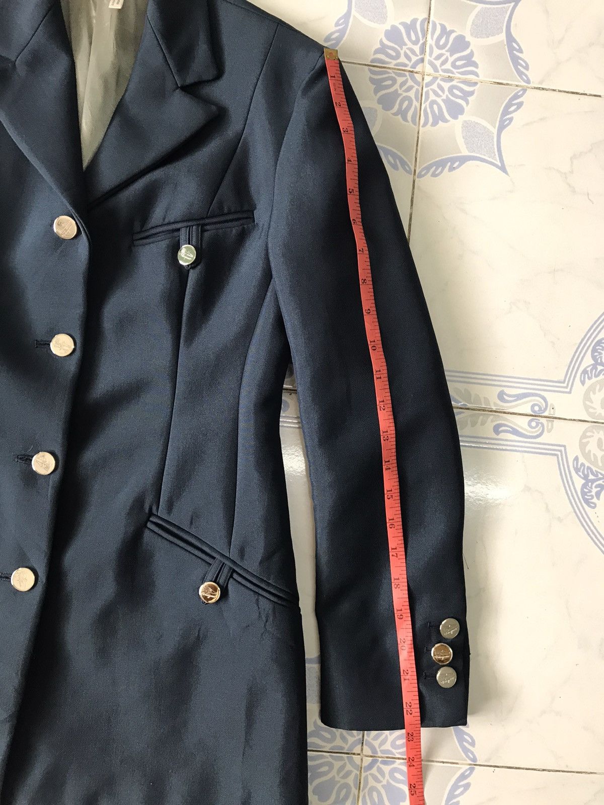Salvatore Ferragamo Salvatore Ferragamo Wool & Nylon Jacket Coat Made in Italy Size S / US 4 / IT 40 - 18 Thumbnail