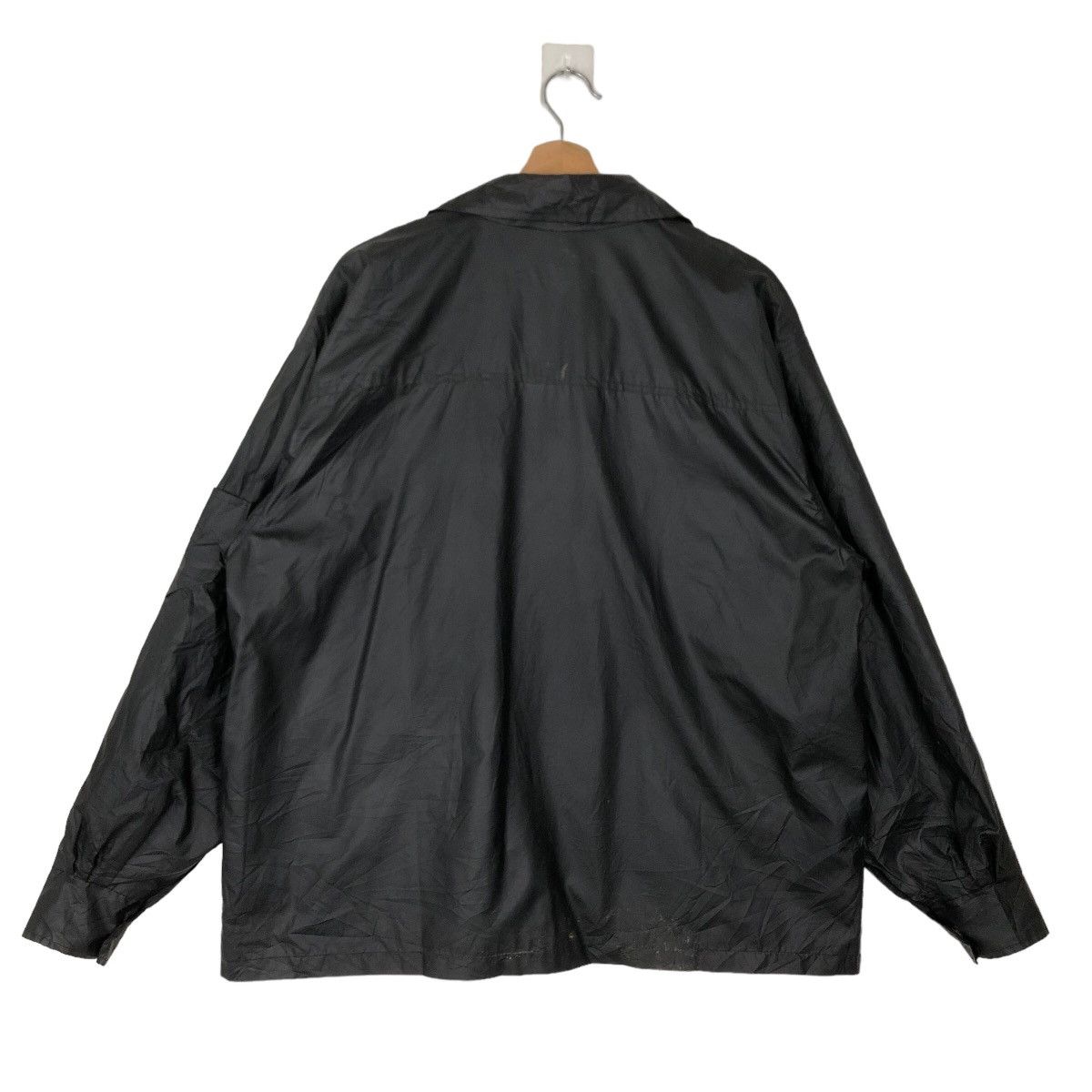 Japanese Brand VINTAGE SOFT LEATHER SURVIVAL JACKET SHELL BIG LOGO Size US M / EU 48-50 / 2 - 7 Thumbnail