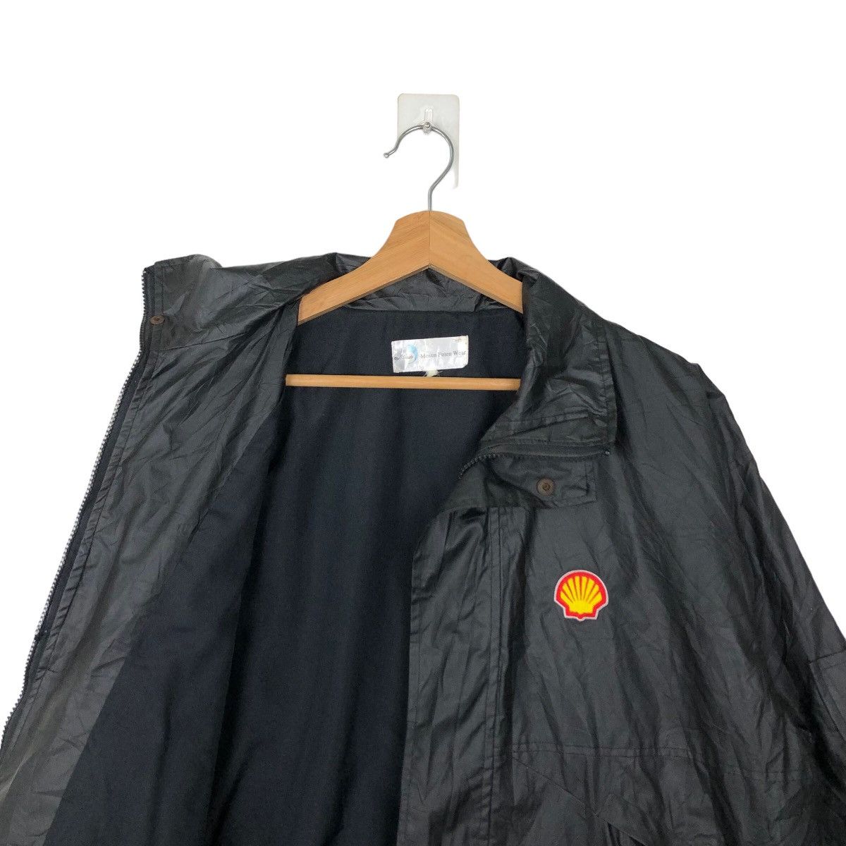 Japanese Brand VINTAGE SOFT LEATHER SURVIVAL JACKET SHELL BIG LOGO Size US M / EU 48-50 / 2 - 9 Thumbnail