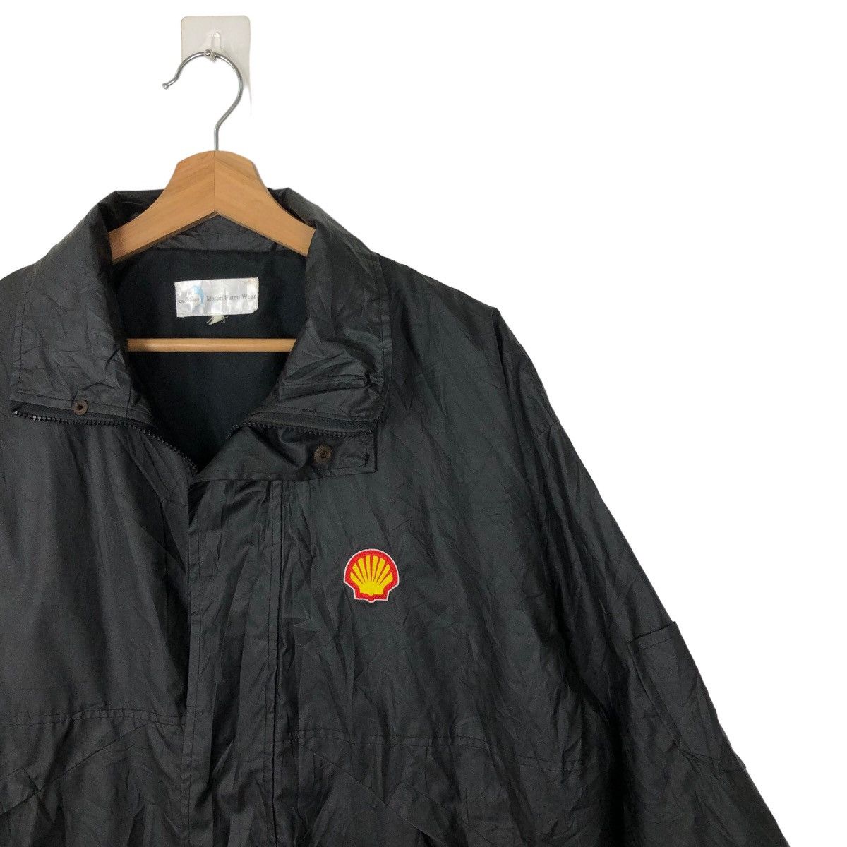 Japanese Brand VINTAGE SOFT LEATHER SURVIVAL JACKET SHELL BIG LOGO Size US M / EU 48-50 / 2 - 5 Thumbnail