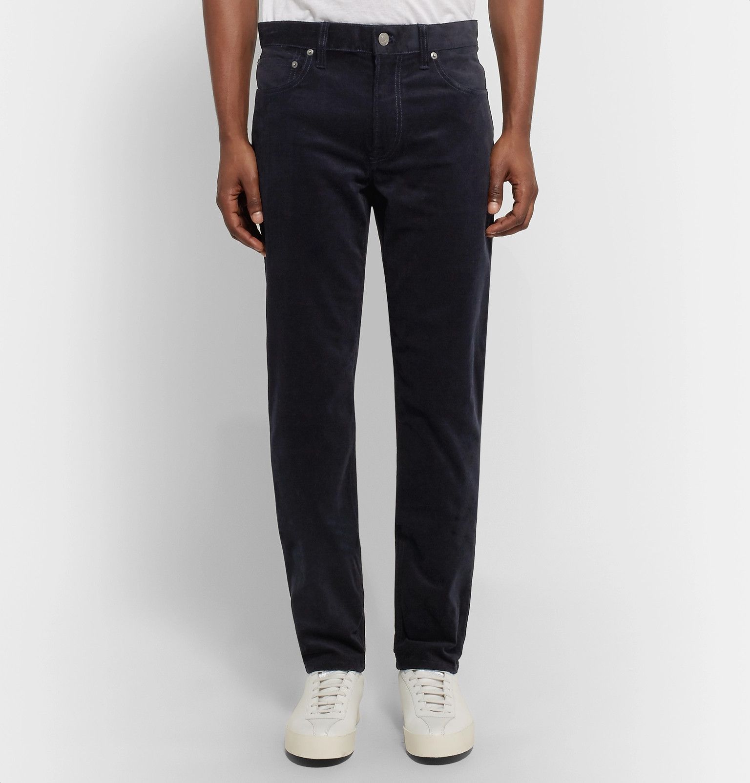 Club Monaco Lux 5-Pocket Slim Fit Corduroy Pants Size US 28 / EU 44 - 2 Thumbnail
