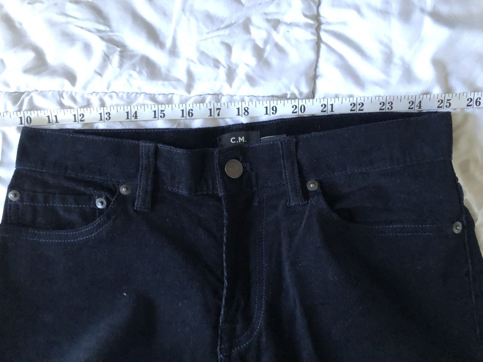 Club Monaco Lux 5-Pocket Slim Fit Corduroy Pants Size US 28 / EU 44 - 6 Thumbnail