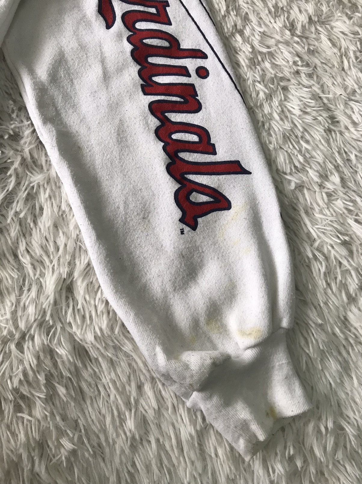 Majestic Vtg MLB Majestic Print St.Louis Cardinals Sweatshirt Size US XL / EU 56 / 4 - 18 Thumbnail
