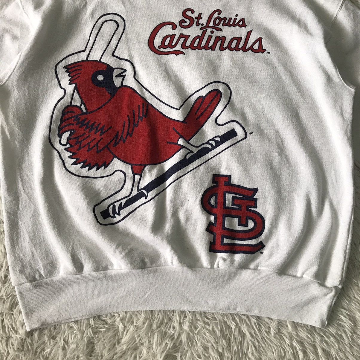 Majestic Vtg MLB Majestic Print St.Louis Cardinals Sweatshirt Size US XL / EU 56 / 4 - 14 Thumbnail
