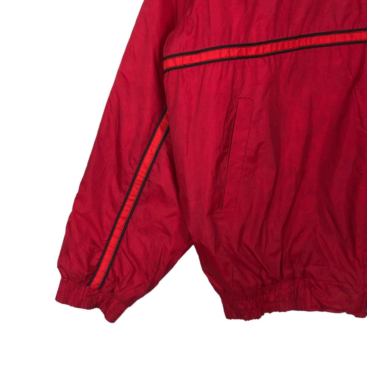 Japanese Brand VINTAGE BOMBER JACKET POLO ENGLISH BIG LOGO EMBROIDERED Size US L / EU 52-54 / 3 - 4 Thumbnail