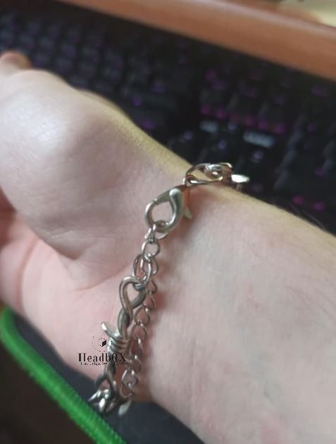 Vintage Barbed Wire Little Thorns Bracelet Size ONE SIZE - 3 Thumbnail