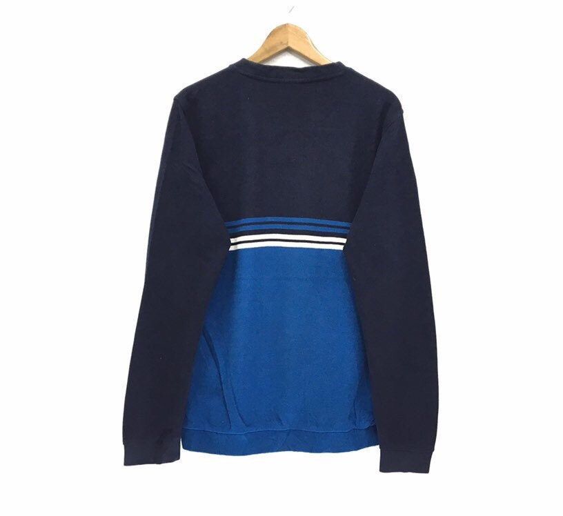 Lacoste × Vintage LACOSTE Multicolour Crewneck Sweatshirt Size US L / EU 52-54 / 3 - 2 Thumbnail