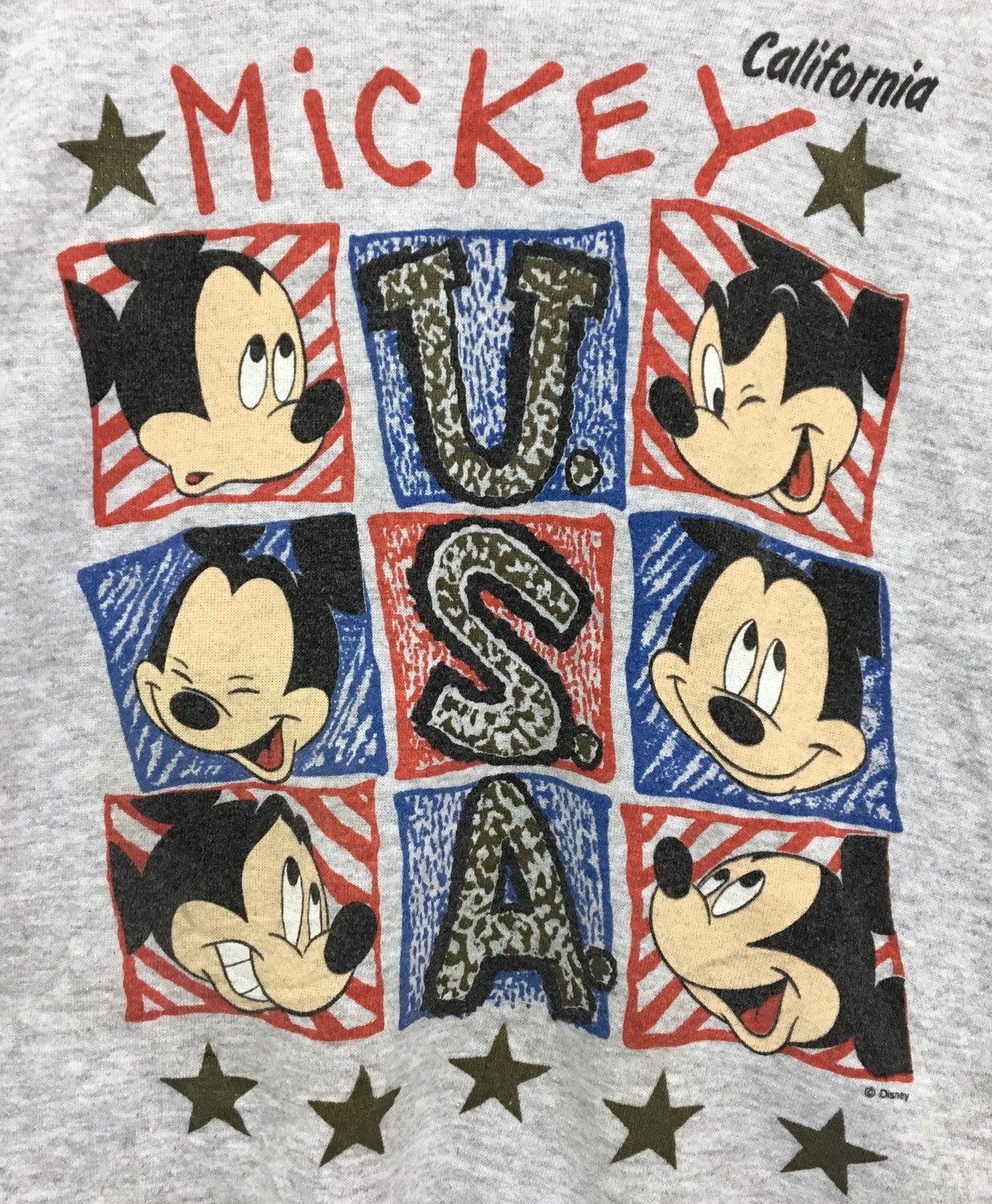 Cartoon Network × Disney × Tultex Vintage MICKEY MOUSE Crewneck Sweatshirt Size US M / EU 48-50 / 2 - 5 Thumbnail
