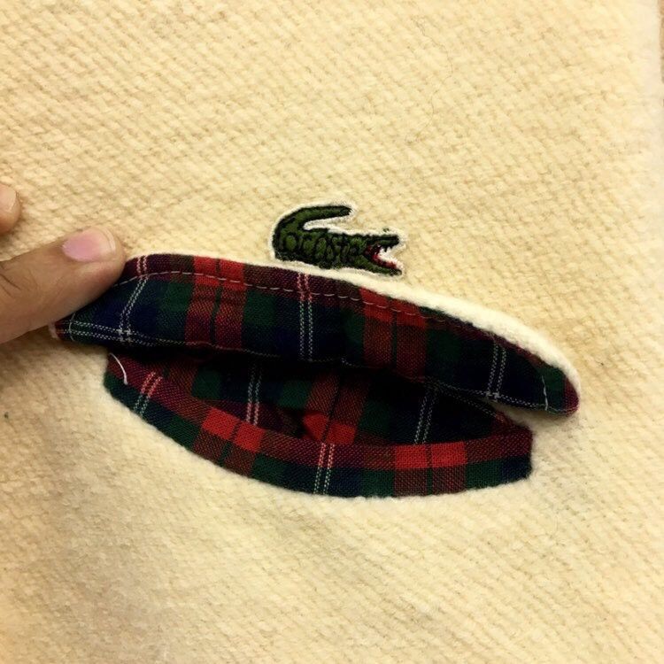 Other LACOSTE Fleece V Neck Sweatshirt Size US M / EU 48-50 / 2 - 7 Thumbnail