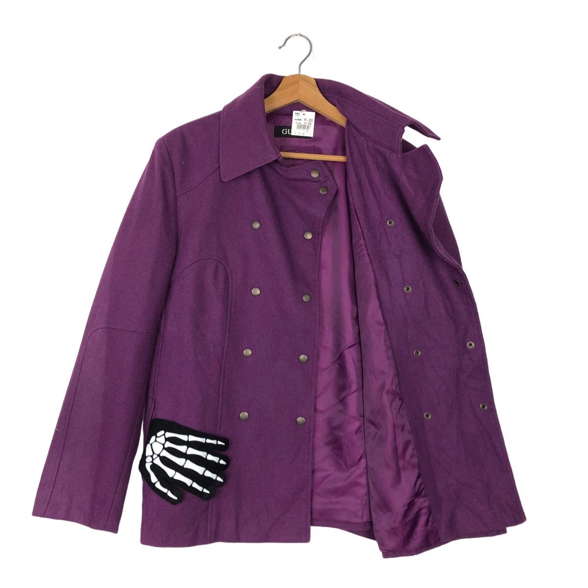 Guess VINTAGE DUFFLE WOOL JACKET DOUBLE BREAST GUESS Size US M / EU 48-50 / 2 - 8 Thumbnail